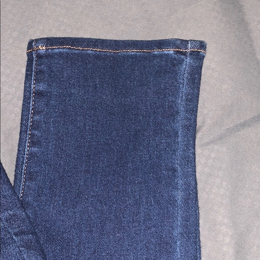 Just black denim dark wash straight leg skinny - Picture 2 of 7